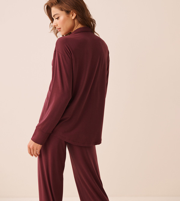 La Vie en Rose La Vie en Rose - Burgundy Tops