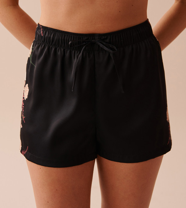 La Vie en Rose pretty-in-prints-w - Black Bottoms