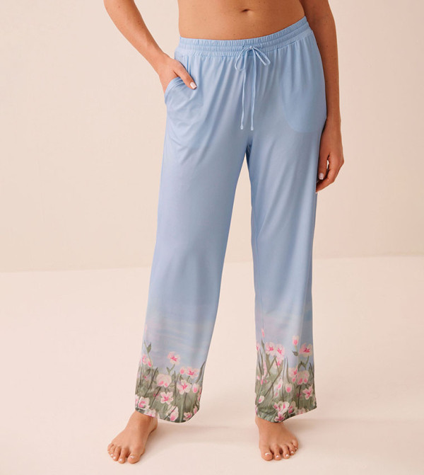 La Vie en Rose  Bottoms - Blue Bottoms