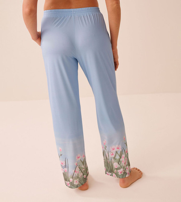La Vie en Rose  Bottoms - Blue Bottoms