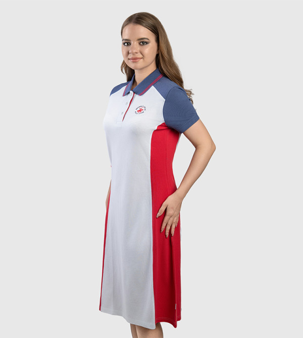 Beverly Hills Polo Club Dresses - White Shirt & T-Shirt Dresses