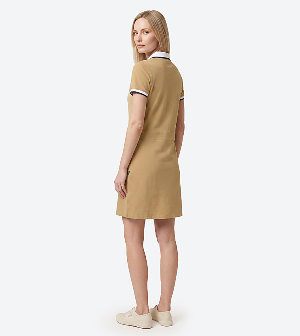 بيفرلي هيلز بولو كلوب  فساتين تيشيرت - بني  Shirt & T-Shirt Dresses