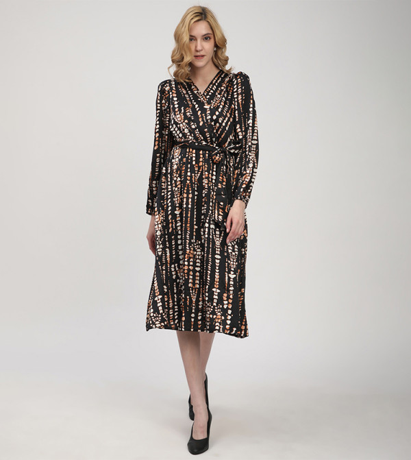 Beverly Hills Polo Club  Dresses - Black Midi Dresses