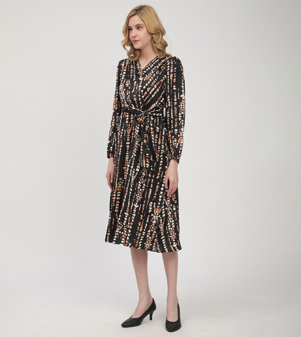 Beverly Hills Polo Club  Dresses - Black Midi Dresses