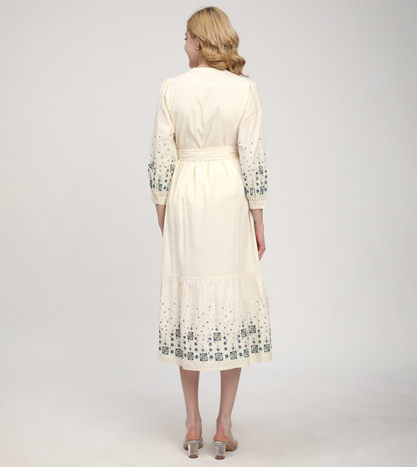 Beverly Hills Polo Club  Midi Dresses - White Casual Dresses