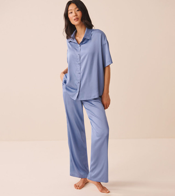 La Vie en Rose  Sleepwears & Loungewears - Blue Pyjama Set