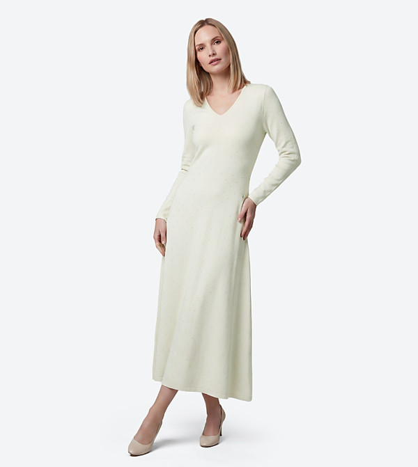بيفرلي هيلز بولو كلوب  فساتين ميدي  - أوف وايت  Midi Dresses