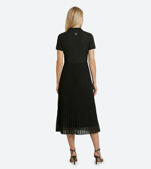بيفرلي هيلز بولو كلوب  فساتين تيشيرت - أسود Shirt & T-Shirt Dresses