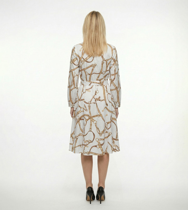 Beverly Hills Polo Club Beverly Hills Polo Club - Off White Midi Dresses