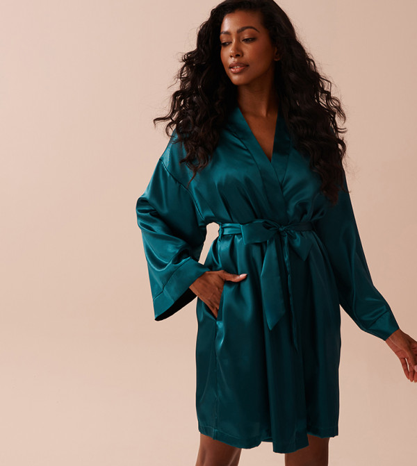 لافي ان روز  ملابس نوم - أخضر Night Robes & Kimonos