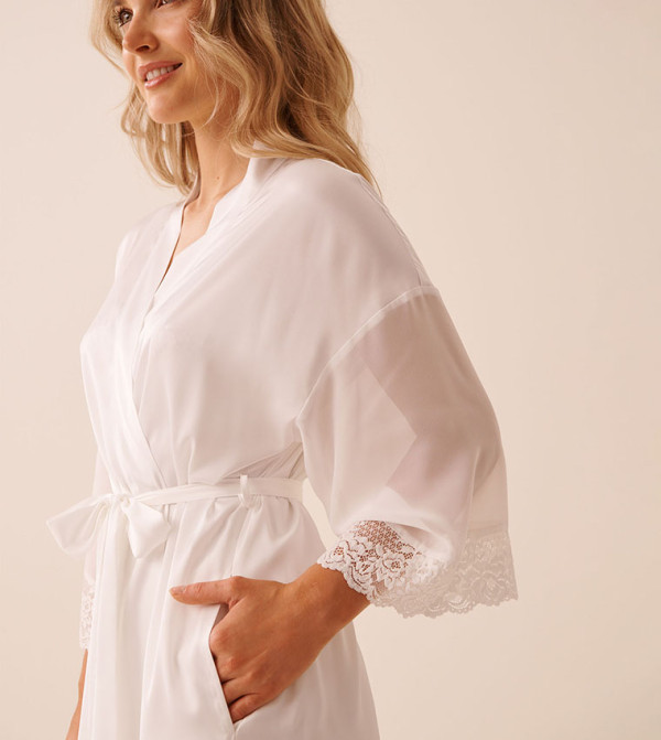 لافي ان روز لافي ان روز - أبيض Night Robes & Kimonos