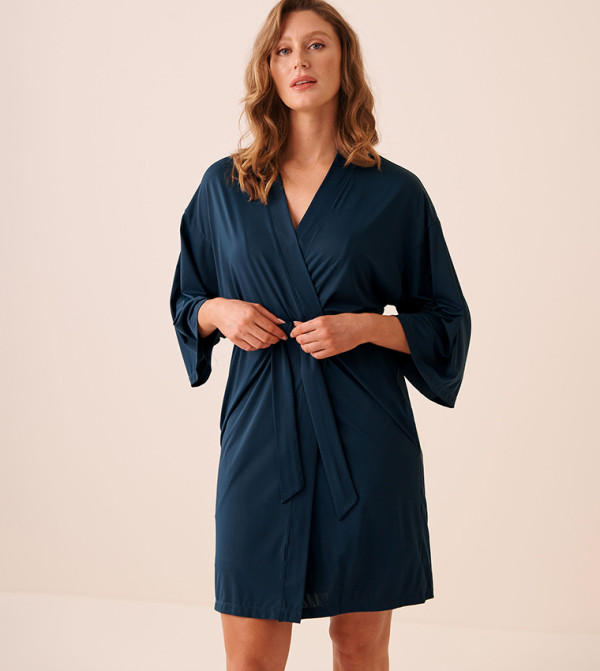 La Vie en Rose top-selling-om - Blue Night Robes & Kimonos