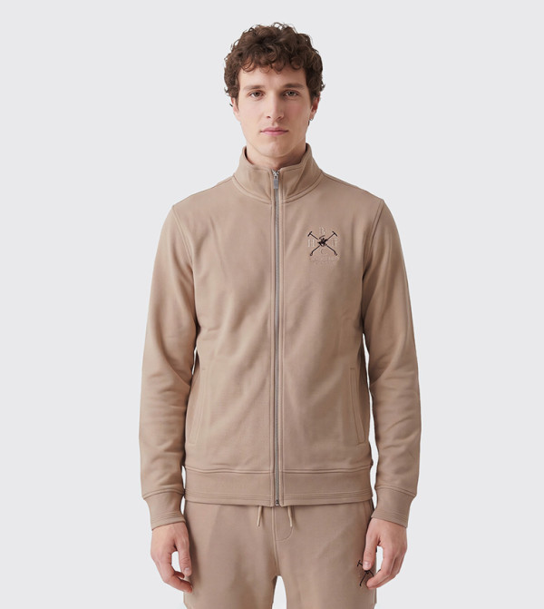 Beverly Hills Polo Club  Jackets & Coats - Beige Casual Jackets