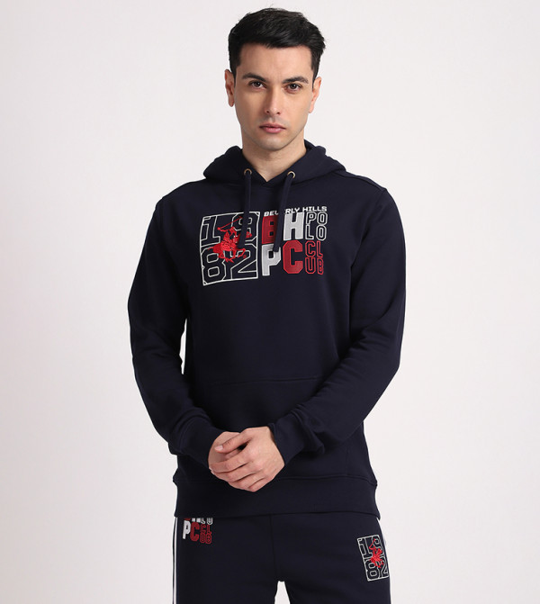 Beverly Hills Polo Club  Hoodies - Navy Hoodies