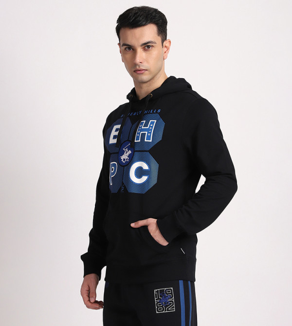 Beverly Hills Polo Club  Hoodies - Black Hoodies