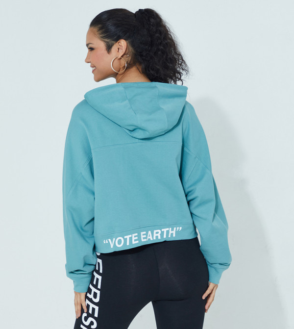 F5 al-lounge-essentials - أزرق Fashion Hoodie