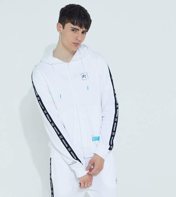 F5 F5 - White Casual Jackets