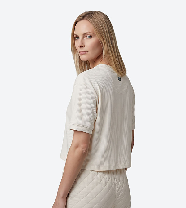 بيفرلي هيلز بولو كلوب  تيشيرتات كاجوال - أوف وايت  Short Sleeve T-Shirts