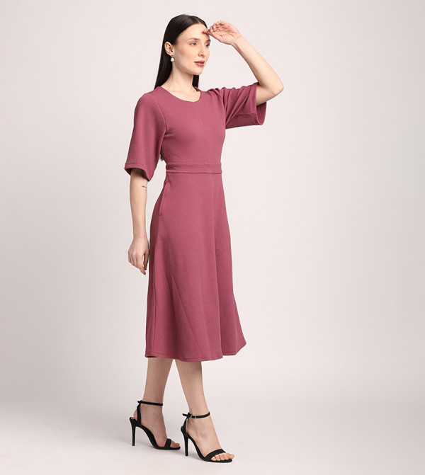 بيفرلي هيلز بولو كلوب  فساتين - وردي Midi Dresses