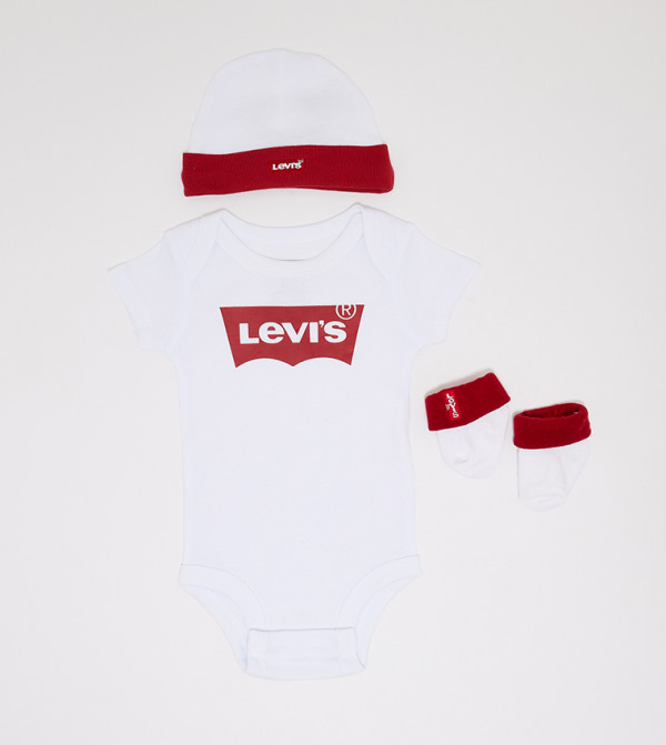 ليفايز cool-kid-uniforms-k - أبيض "مجموعات الملابس "