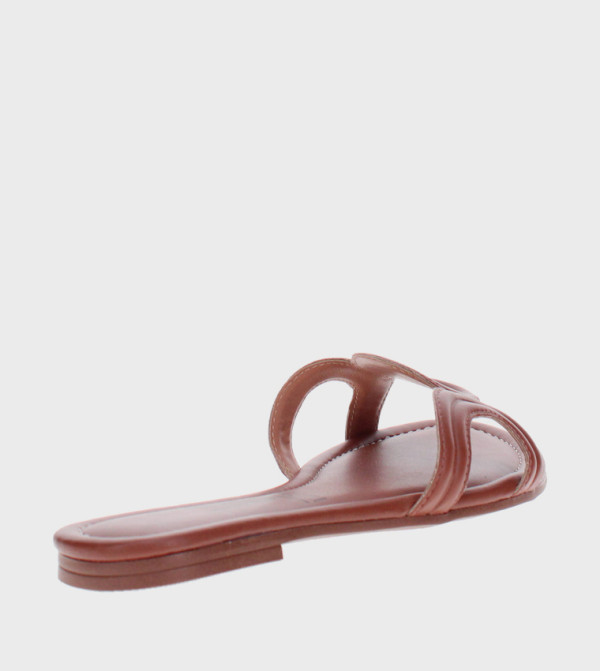 Vizzano Vizzano - Brown Flat Sandals