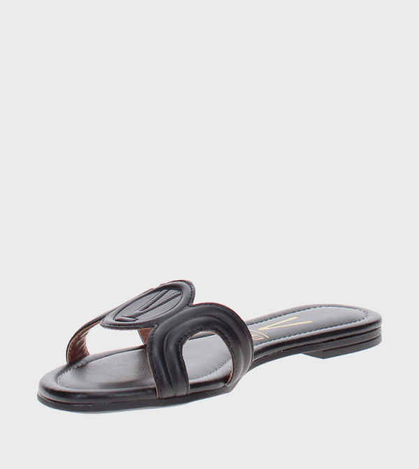 Vizzano Vizzano - Black Flat Sandals