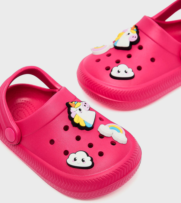 أر آند بي  أحذية - وردي صنادل