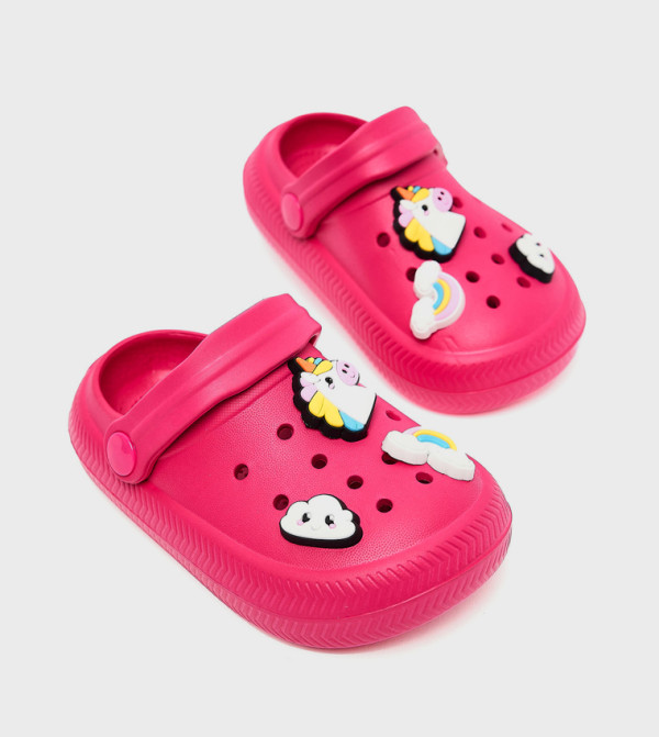 أر آند بي  أحذية - وردي صنادل