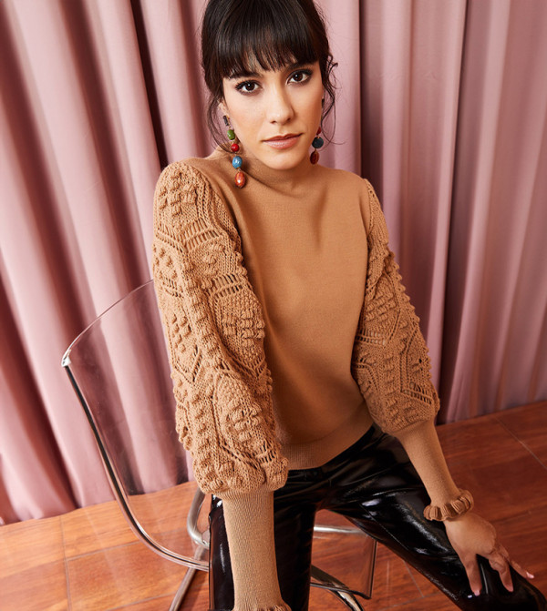 Olalook Olalook - Brown Tops & Blouses