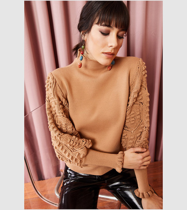 Olalook Olalook - Brown Tops & Blouses