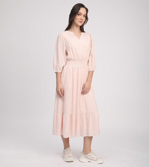 Beverly Hills Polo Club Midi Dresses - Pink Midi Dresses