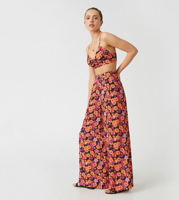 Koton  Palazzo - BLACK Palazzos