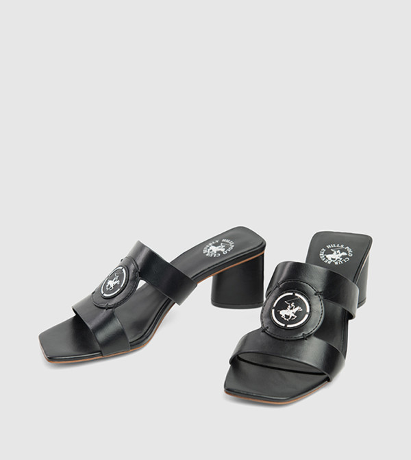 Beverly Hills Polo Club Heels - Black Heels