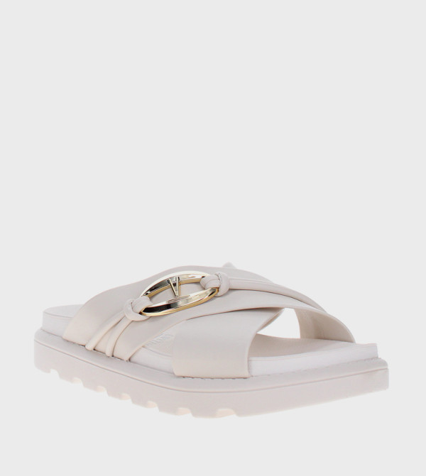 Vizzano Vizzano - Off White Flat Sandals