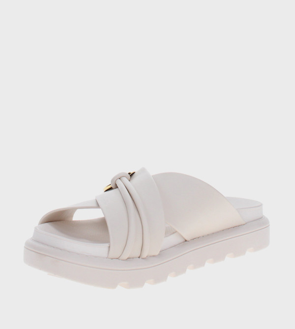 Vizzano Vizzano - Off White Flat Sandals