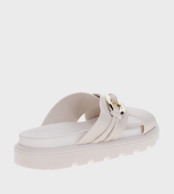 Vizzano Vizzano - Off White Flat Sandals