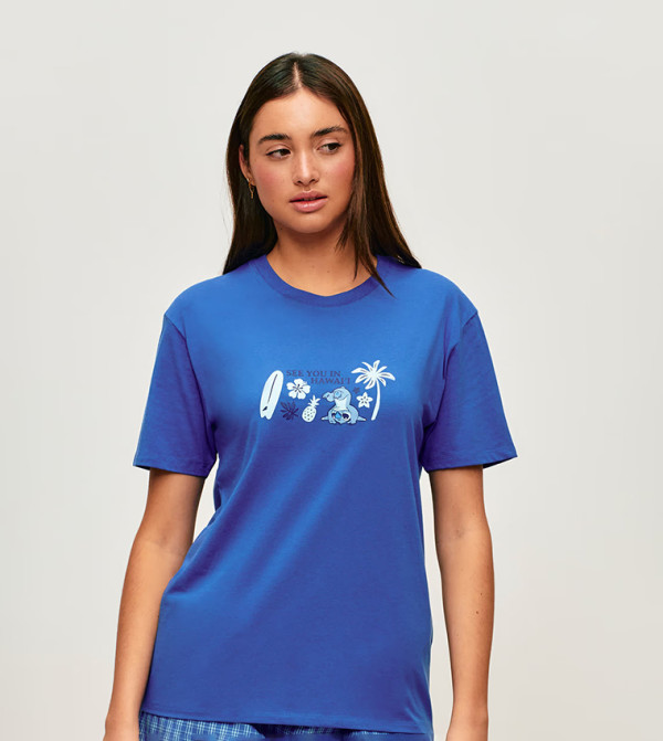 Undiz Undiz - Blue Short Sleeve T-Shirts