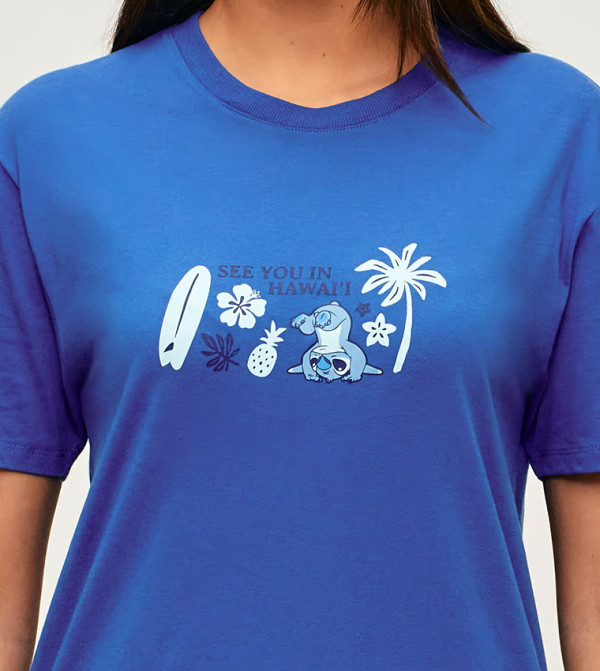 Undiz Undiz - Blue Short Sleeve T-Shirts