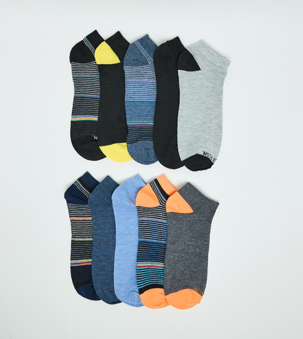 يو إس بولو اسن  جوارب   - متعدد Ankle Length Socks