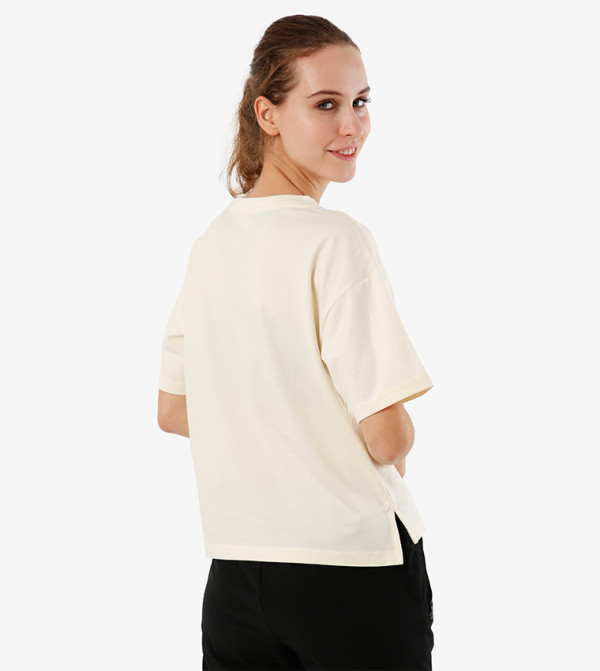 Anta Anta - White Casual T-Shirts