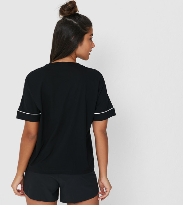 Anta Anta - Black Casual T-Shirts