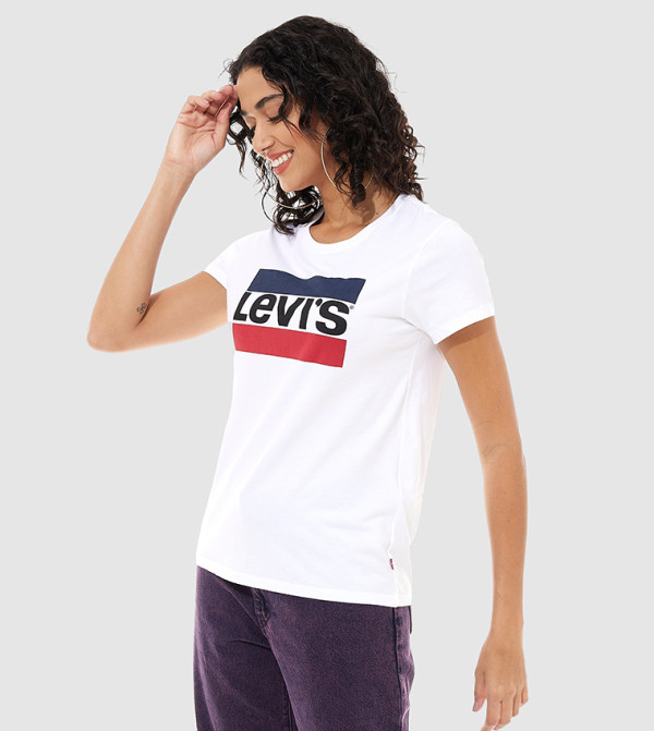 Levi's Clothing - Natural Casual T-Shirts