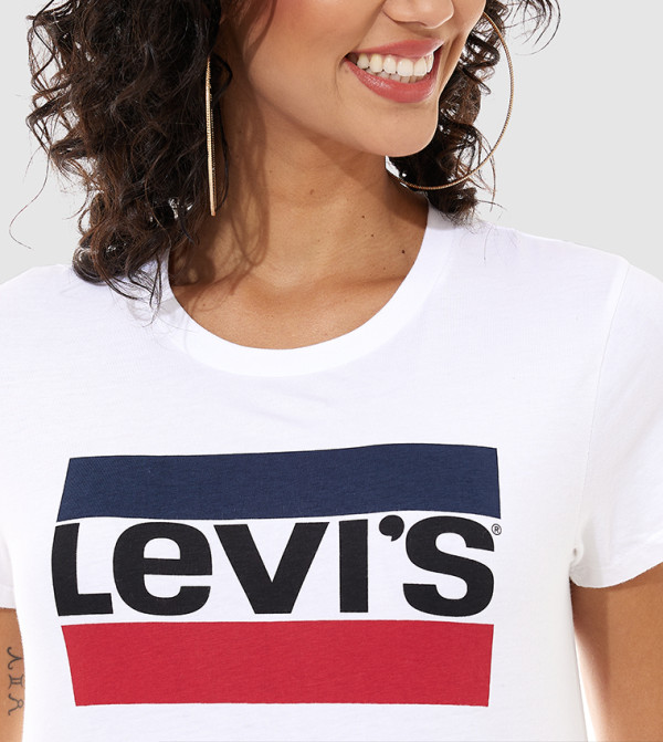 Levi's Clothing - Natural Casual T-Shirts