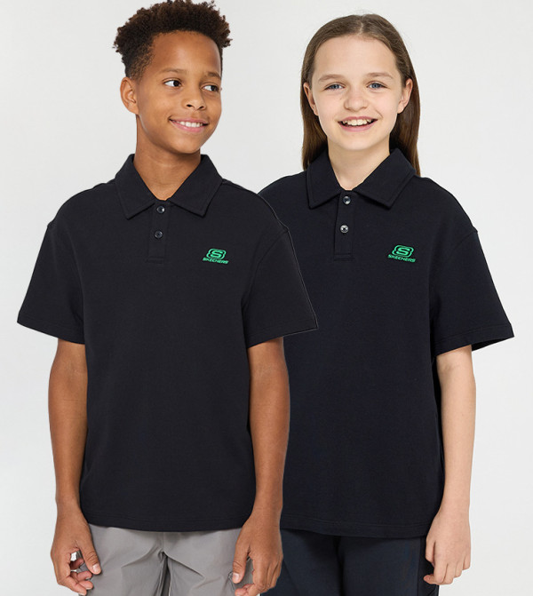 Skechers  T-Shirts - Black T-shirts