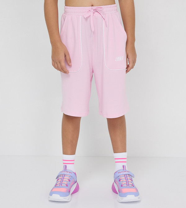 Skechers  Sportswear - Pink Top & Shorts
