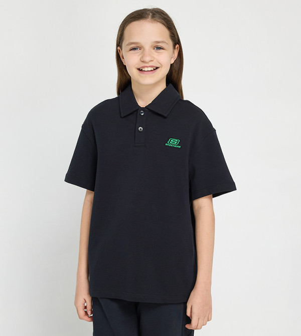 Skechers  T-Shirts - Black T-shirts