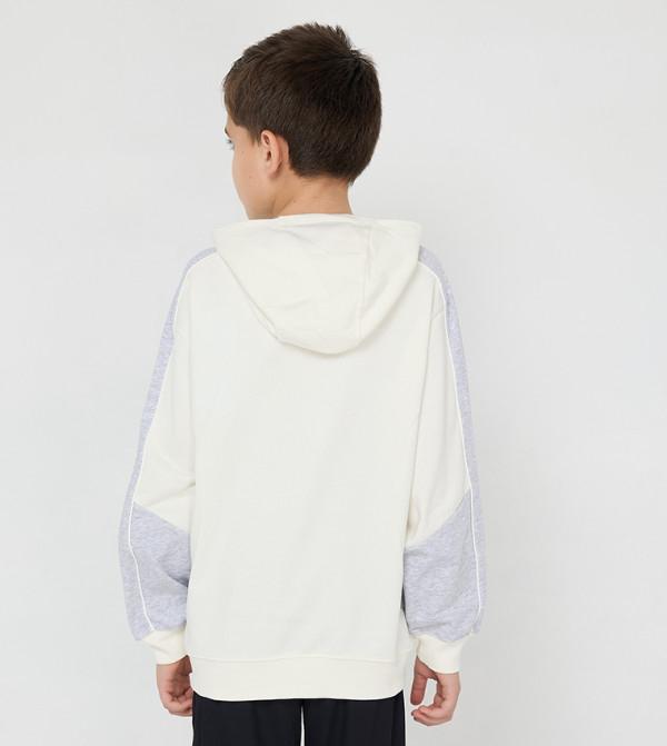 Skechers Hoodies - White Hoodies