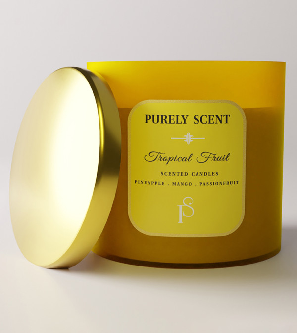 Purely Scent Purely Scent - Yellow Jar Candles