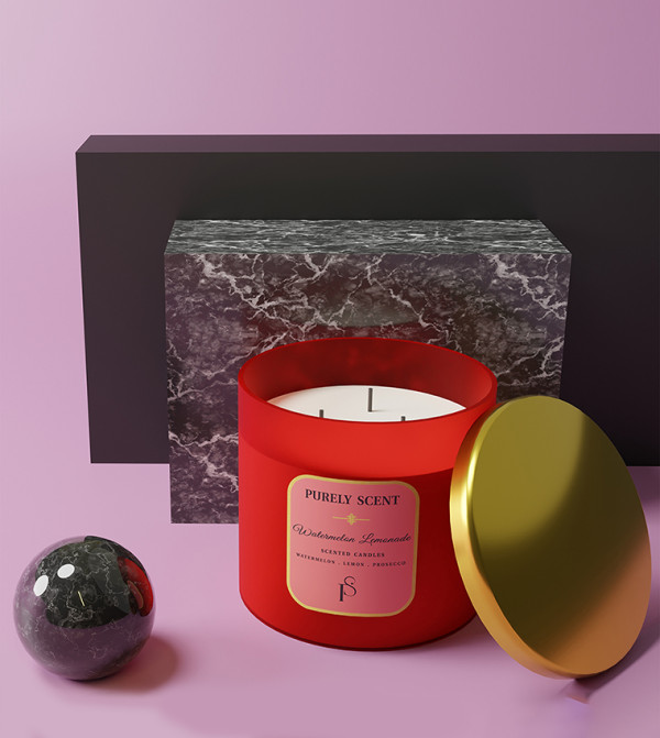 Purely Scent Purely Scent - Red Jar Candles
