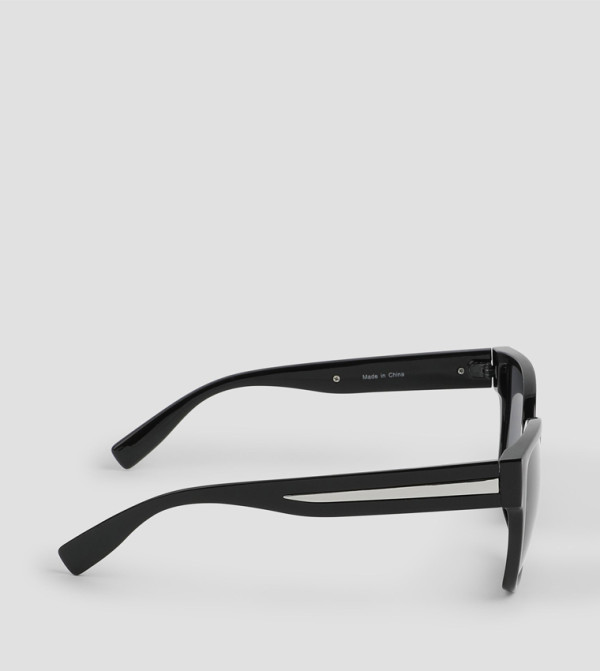 Ardene Round Sunglasses - BLACK undefined